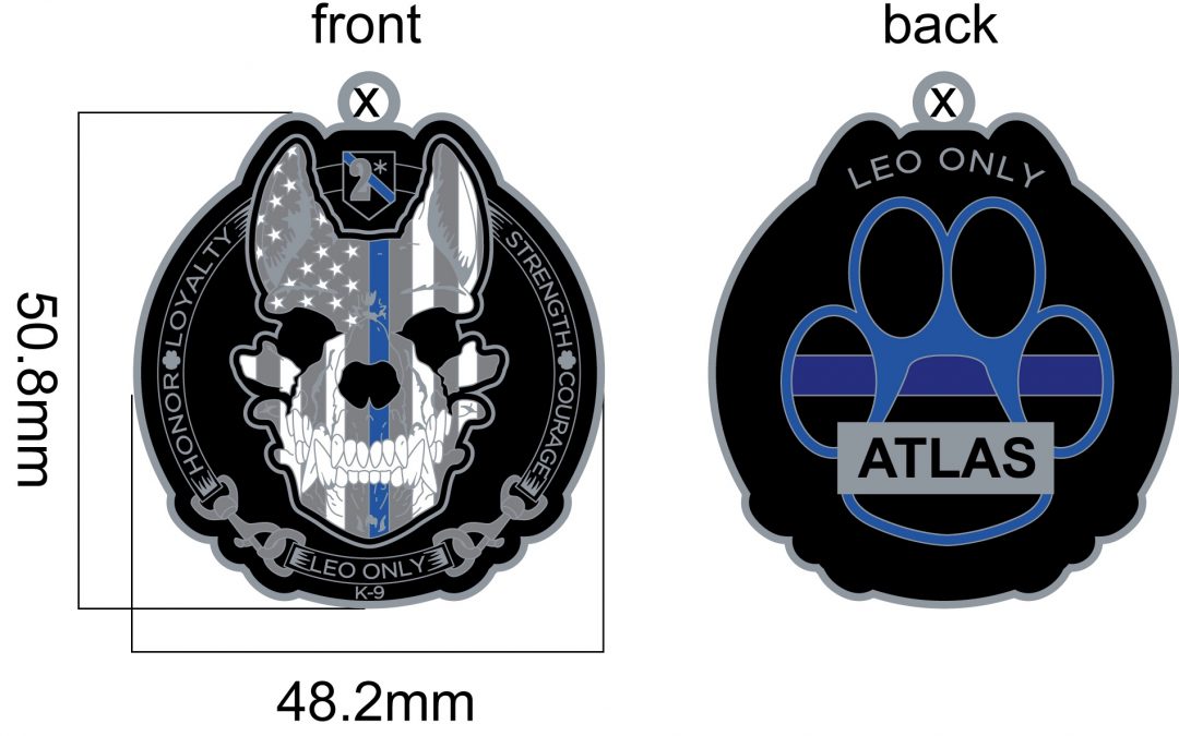 Custom K-9 Tag