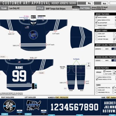 LEO Only Hockey Jersey